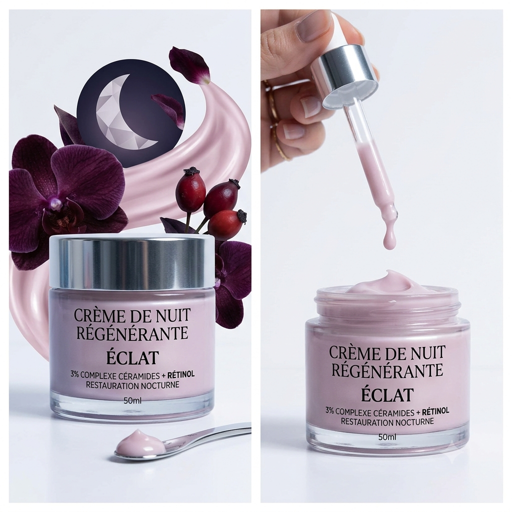 Crème de Nuit Régénérante Éclat